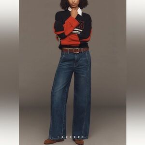 The Lex High-Rise Relaxed Tapered Jeans by Pilcro